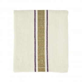Torchon coton large rayure Madam Stoltz