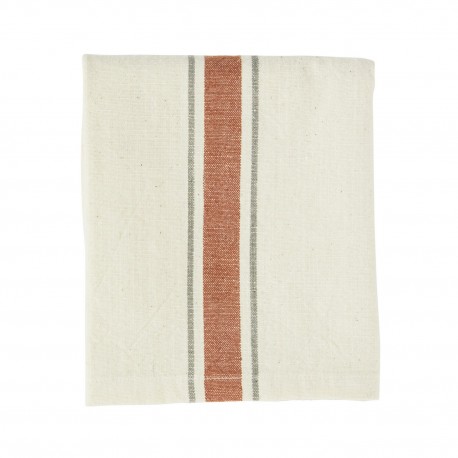 Torchon coton large rayure Madam Stoltz