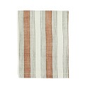 Torchon de cuisine coton rayures orange Madam Stoltz