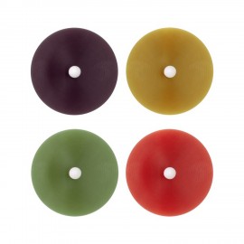 Bougies chauffe plat led multicolores Rememeber Levi set de 4