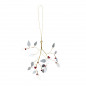 Branche décorative a suspendre laiton argent Madam Stoltz