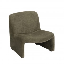 Fauteuil lounge bas design retro Madam Stoltz