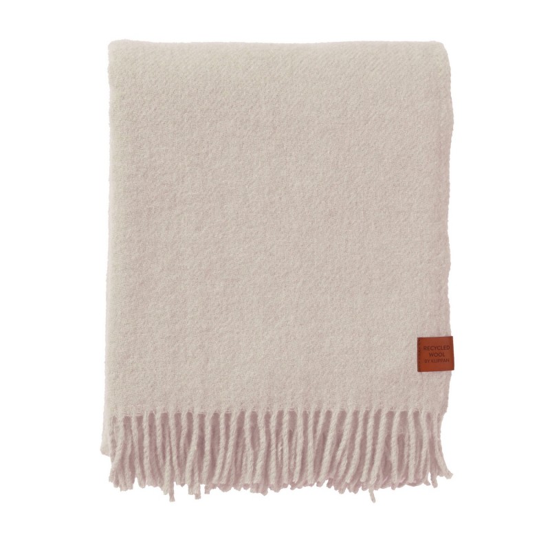 Plaid laine recyclee chaud Klippan True
