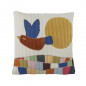 Coussin enfant oiseau coton Bloomingville COLORINE