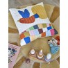 Coussin enfant oiseau coton Bloomingville Colorine