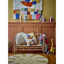 Coussin enfant oiseau coton Bloomingville Colorine