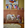 Coussin enfant oiseau coton Bloomingville Colorine