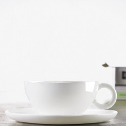 Tasse à thé design porcelaine blanche asa moa 