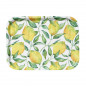Petit plateau imprime scandinave citrons Klippan Lemon tree