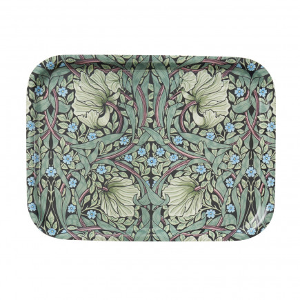 Petit plateau de service floral bois laminé Klippan Pimpernel