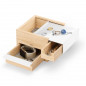 Boite rangement bijoux design chic bois Umbra Stowit