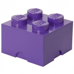 Lego Giant Box Aufbewahrung 4 Pflaumen-Ohrstecker
