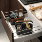 Panier de rangement empilable plastique design Umbra Bellwood