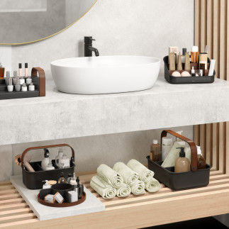 Panier de rangement empilable plastique design Umbra Bellwood