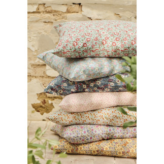 Grande housse de coussin coton floral IB Laursen