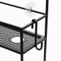 umbra 023461-040 cubiko etagere de douche noire design