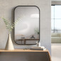 Miroir mural caoutchouc Umbra Hub Miroir mural caoutchouc Umbra Hub