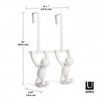 Patere double pour porte bonhommes Umbra Buddy