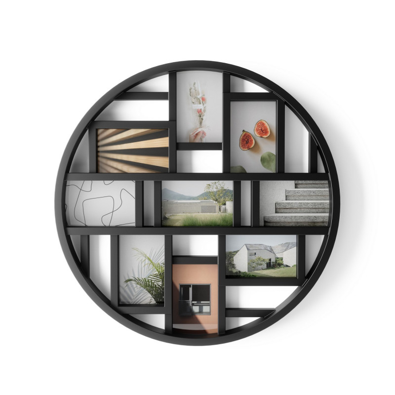Umbra 311120-040 Luna Nine-Opening Collage Frame/Wall Decor, Black Umbra 311120-040 Luna Nine-Opening Collage Frame/Wall Decor, Black
