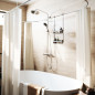 Caddy de douche design gris umbra flex