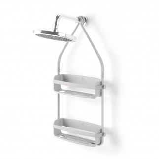 Caddy de douche design gris umbra flex