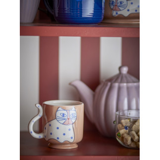 Mug chat gres Bloomingville Missy set de 4