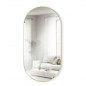Miroir mural ovale cadre fin metal Umbra Hubba Pill
