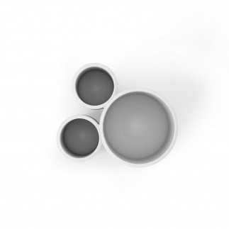 SUPPORT BROSSES A DENTS BLANC DESIGN TOUCH - KDesign