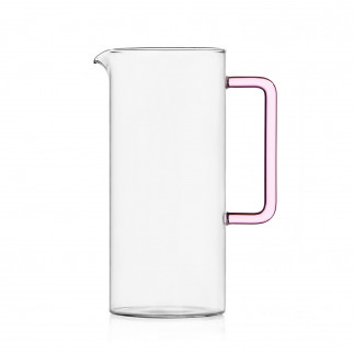 Carafe a eau design droite verre Ichendorf Milano Tube