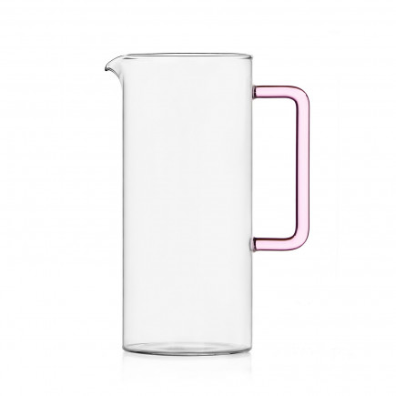 Carafe a eau design droite verre Ichendorf Milano Tube