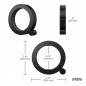 Boite a bijoux bois originale design cercle Umbra Ferris