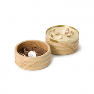 Coffret a bijoux chic design bois Umbra Tesora