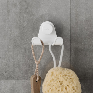 Crochet mural double a ventouse Umbra Flex