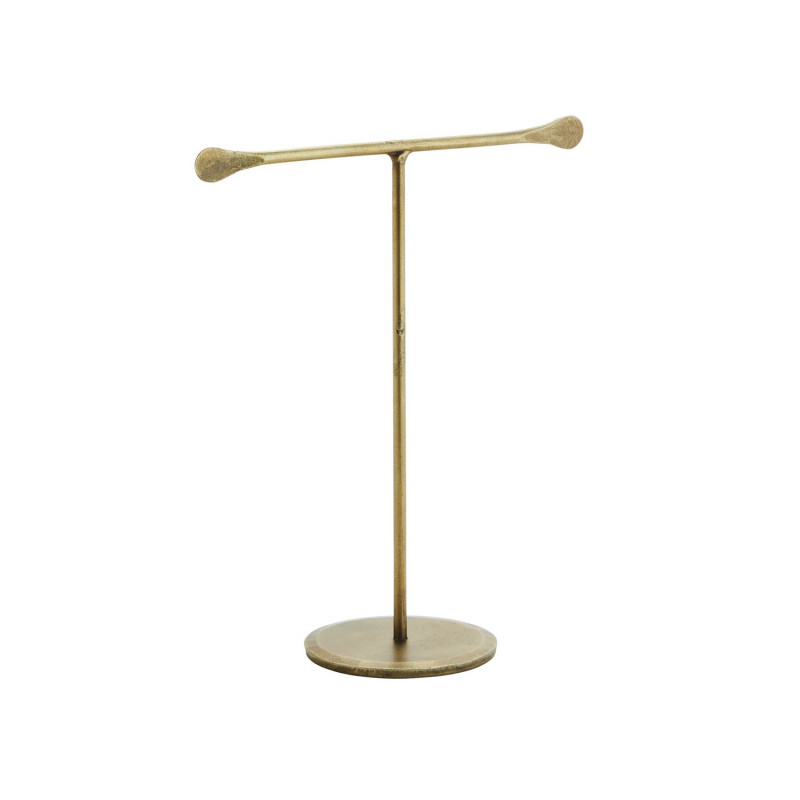 Rangement a bijoux metal dore Madam Stoltz