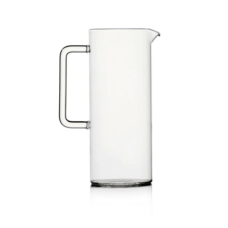 Carafe à eau design droite verre Ichendorf TUBE