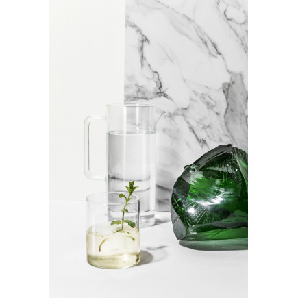 Carafe à eau design droite verre Ichendorf TUBE