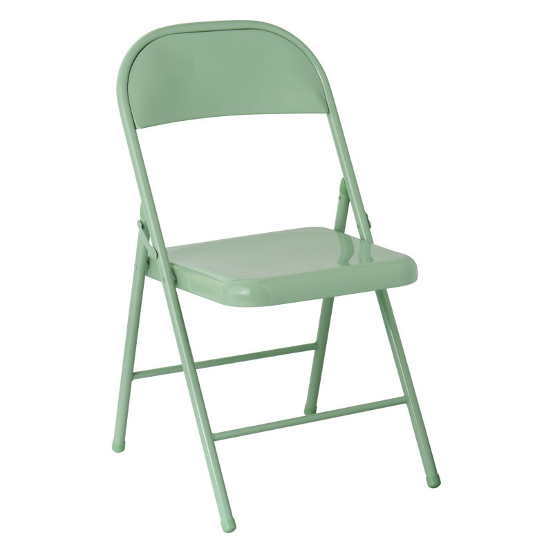 Chaise pliante metal couleur IB Laursen