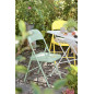 Chaise pliante métal couleur IB Laursen