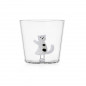 Verre a eau chat Ichendorf Milano Tabby Cat black spots