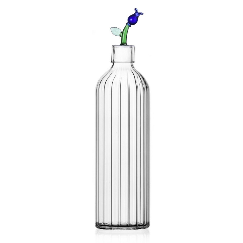 Carafe bouteille fleur Ichendorf Botanica Blue Flower
