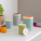 Boite de conservation porcelaine design Remember Emilio