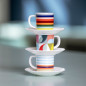 Tasse espresso soucoupe design couleur Remember SOLENA Tasse espresso soucoupe design couleur Remember SOLENA