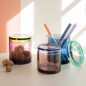 Pot de conservation verre design couleur Remember M