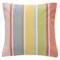 Grande housse de coussin coton raye multicolore IB Laursen