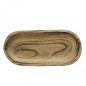 Plateau corbeille ovale bois Madam Stoltz
