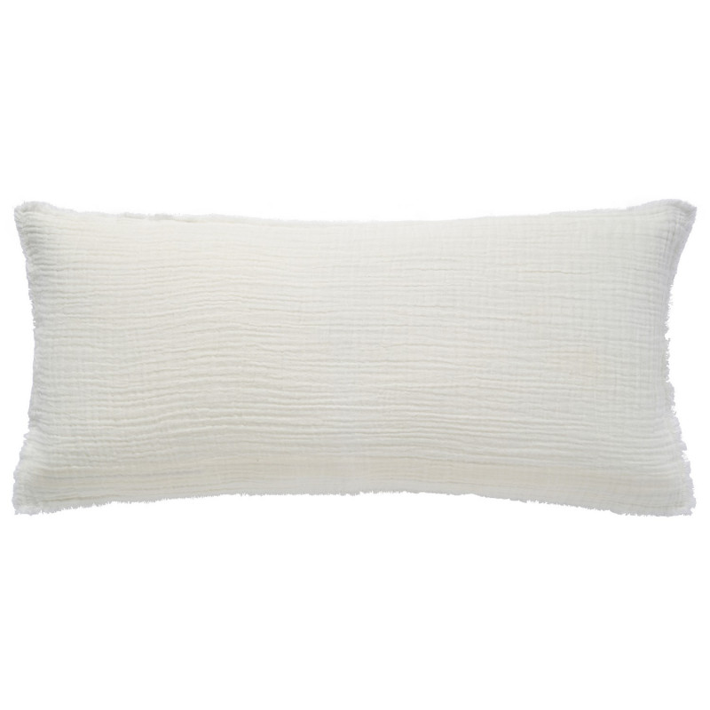 Grande housse de coussin double gaze de coton IB Laursen 35 x 80 cm