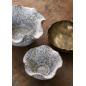 Bols decoratifs gres Madam Stoltz set de 2