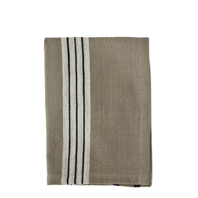 Torchon de cuisine fines rayures Madam Stoltz