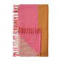 Plaid coton rose orange jaune IB Laursen