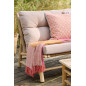 Plaid coton rose orange jaune IB Laursen